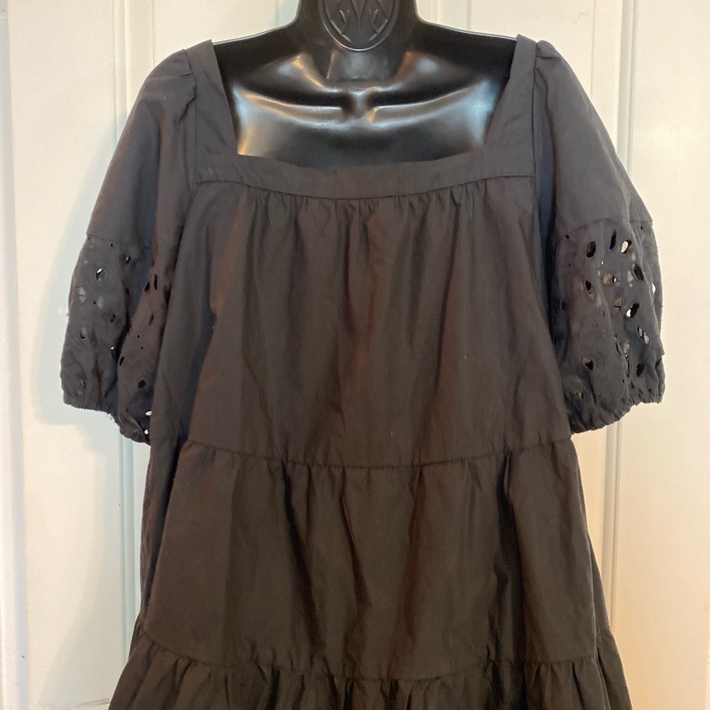 “MAEVE” Anthropologie Everly Tiered Eyelet Baby Doll Tunic - Picture 11 of 14